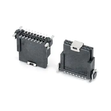 Height 13.65mm Vertical Type 1.27mm SMC Female Connector