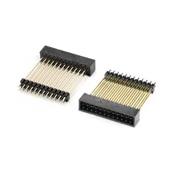 2.0mm DIP Double Row Stack Box Pin Header (HB200DF-XXXX )